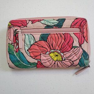 Vera Bradley Turn-lock Wallet Vintage Floral